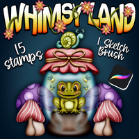 Whimsyland Stampset