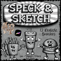 Speck & Sketch Brushset